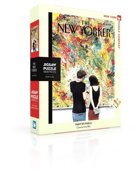"Paint by Pixels" - New Yorker Puzzle