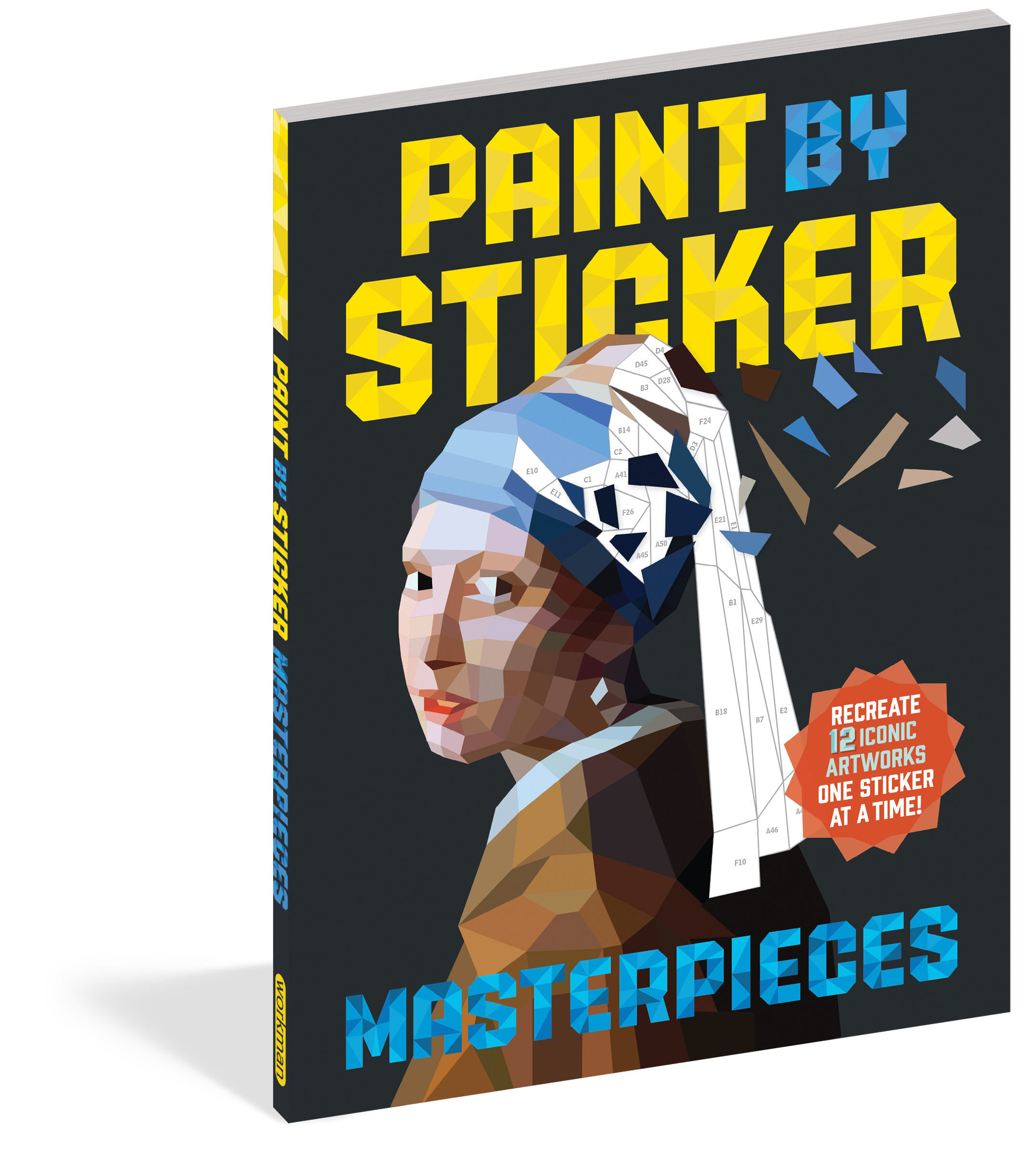 姫 セットPAINT BY STICKER MASTERPIECES Paint by Sticker: Masterpieces - Workman – Delphinium Home