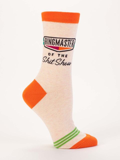 "Ringmaster Of The Sh*tshow" Women's Sock