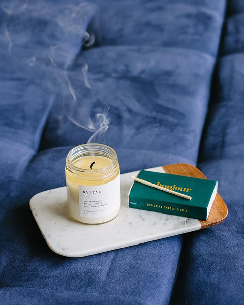 "Santal" Minimalist Candle