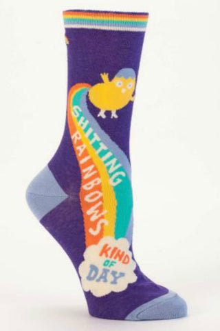 "Shitting Rainbows" Women's Socks