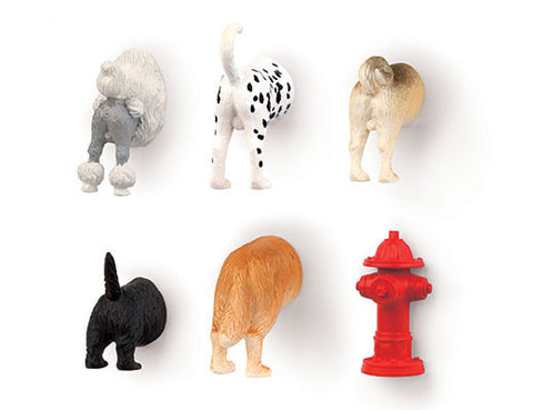 Dog Butt Magnet Set