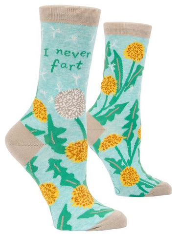 "I Never Fart" Women's Socks