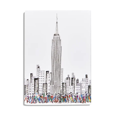 Empire State Building Med Notebook
