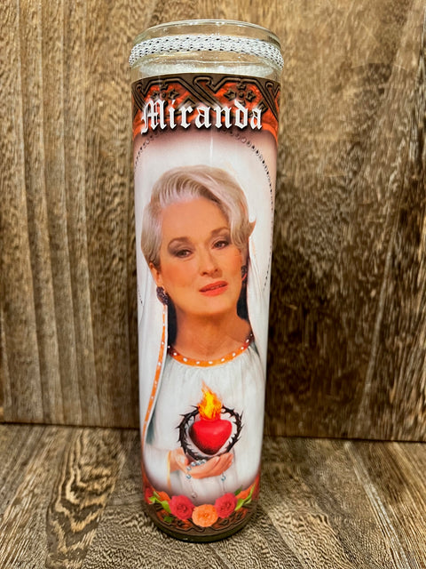Miranda Priestly Devotional Candle