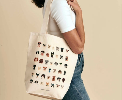 Dog Days Canvas Tote