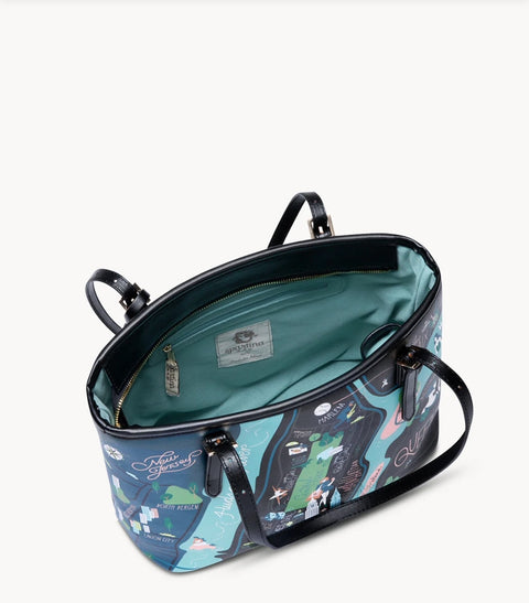 New York City Small Tote Zipper