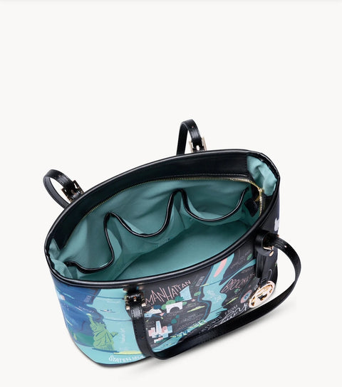 New York City Small Tote Zipper