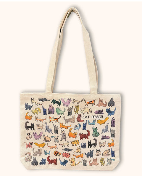 Cat Person Tote