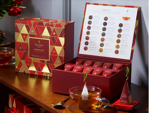 Tea Chest Tree Warming Joy 2024