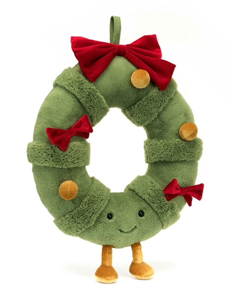 Amuseables Decorated Christmas Wreath