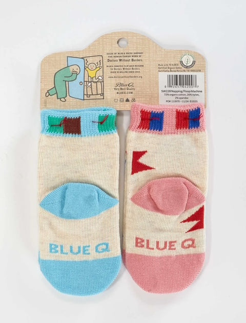 Napping/Pooping Baby Socks
