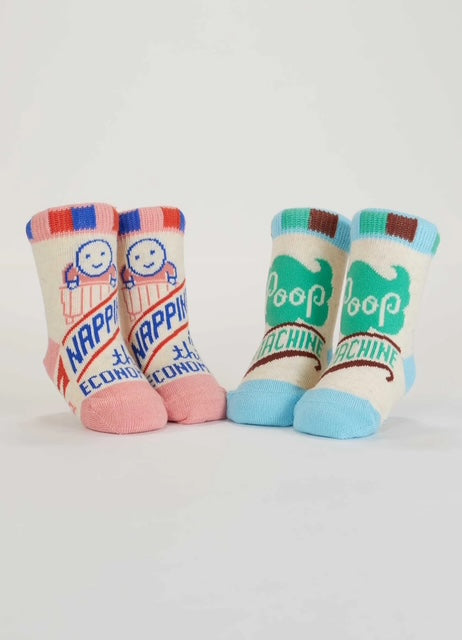 Napping/Pooping Baby Socks