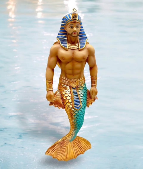 Pharaoh No He Didn't Merman Ornament