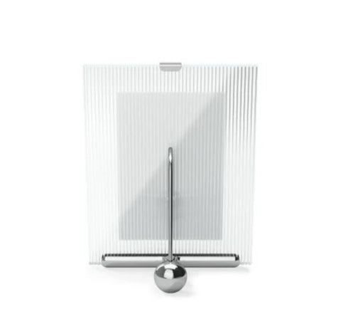 Flute Frame 4 x 6 - Silver