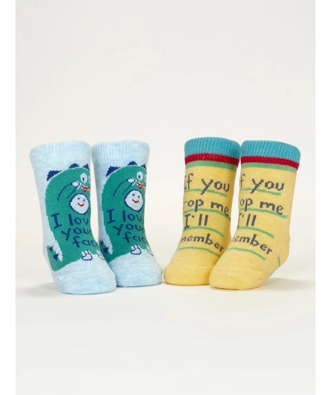 Your Face/Drop Me Baby Socks