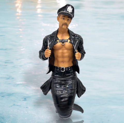 Leather Master Merman Ornament