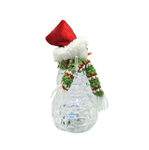 9.45" B/O Light Up Snowman