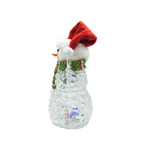 9.45" B/O Light Up Snowman