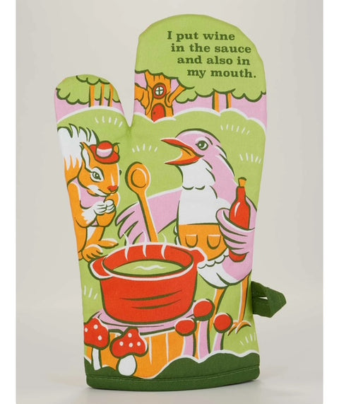 Wine in the Sauce Mitt