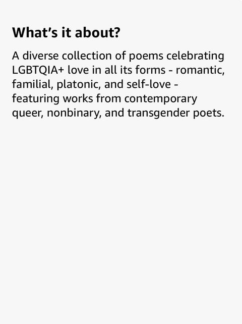 Love is for All of Us