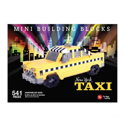 Mini Building Blocks LG NY Taxi Cab