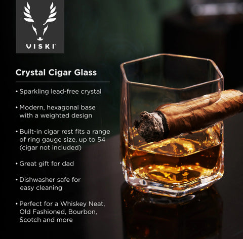 Crystal Cigar Glass - Viski
