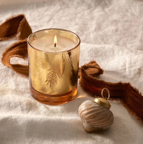 FFr 6.5 oz Gilded Gold Candle