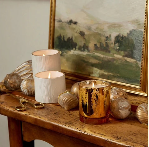 FFr 6.5 oz Gilded Gold Candle