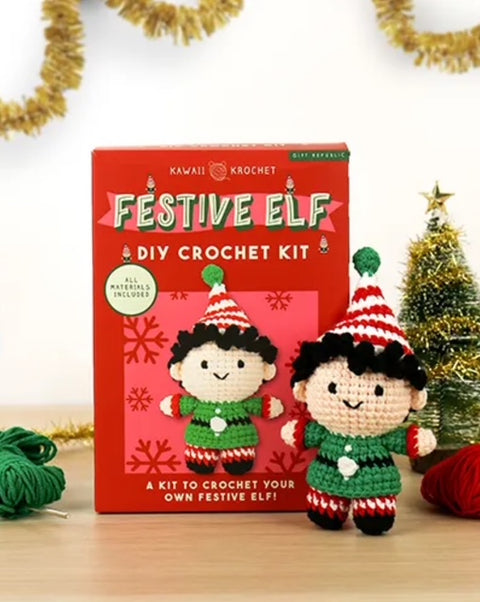 Elf DIY Crochet Kit