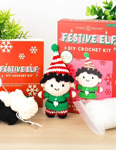 Elf DIY Crochet Kit