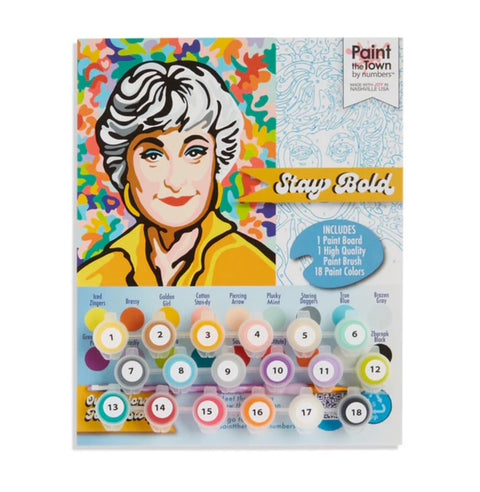 Stay Bold Paint By Number Golden Girl- Dorothy