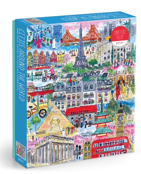 Michael Storrings Cities Around The World 1000 Pc. Puzzle - Galison