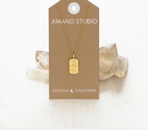 Mystic Medallion Necklace - Amano Studio