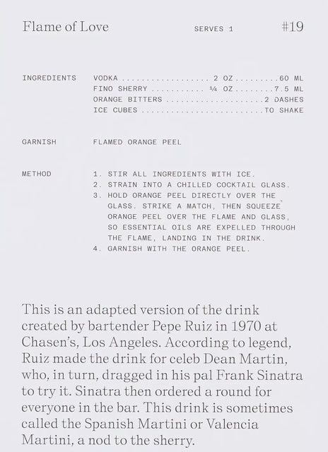 Cocktail Cabinet - Vodka