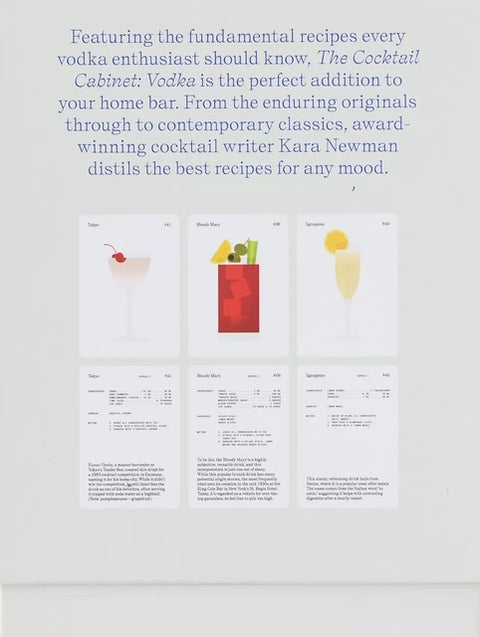 Cocktail Cabinet - Vodka