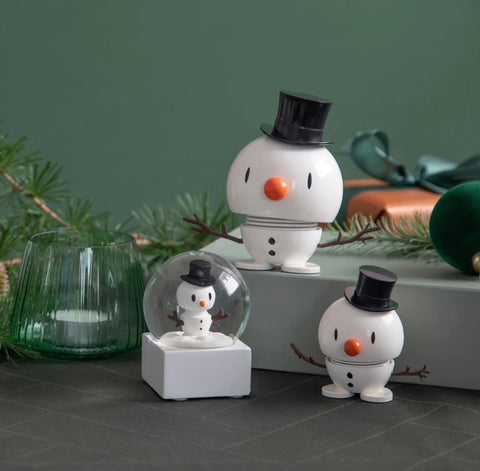 Hoptimist Snowman M White
