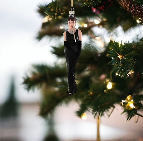 Audrey Hepburn Ornament