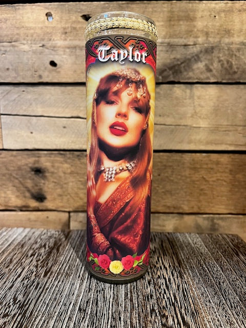 Showgirl Taylor Swift Devotional Candle