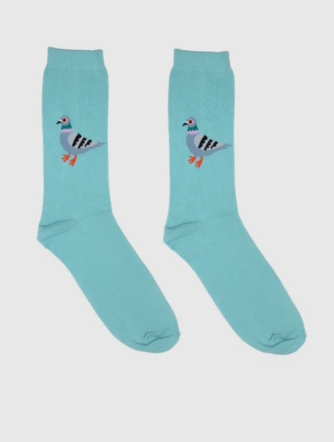 City Pigeon Socks 3D