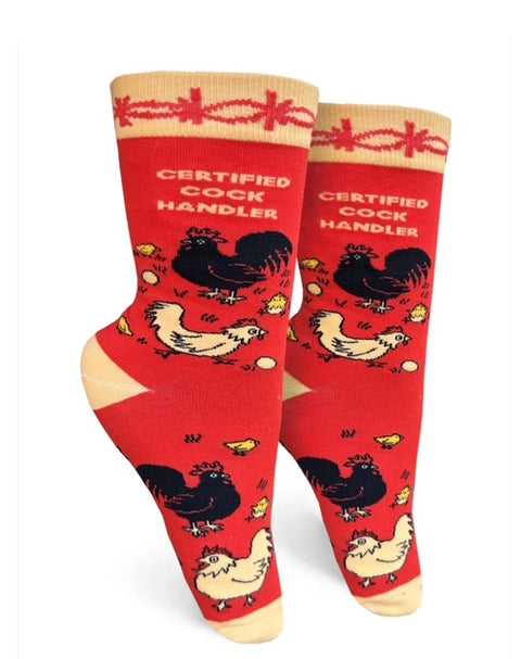 Certified Cock Handler Women's Crew Socks