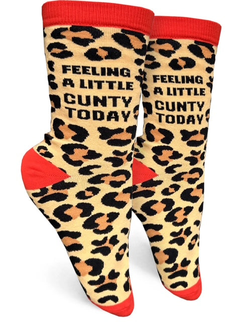 Feeling a Little Cunty Today Women's Crew Socks