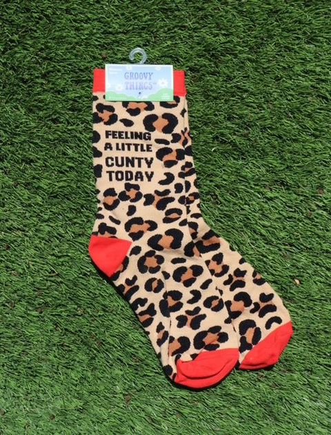 Feeling a Little Cunty Today Women's Crew Socks