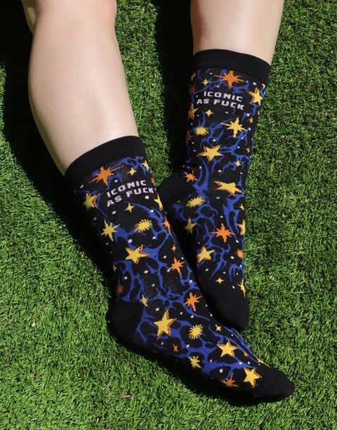 Iconic as Fuck Women's Socks