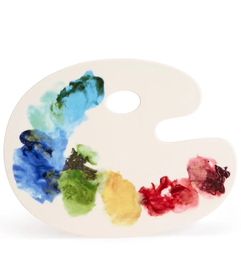 Artist Palette Cheese Tray