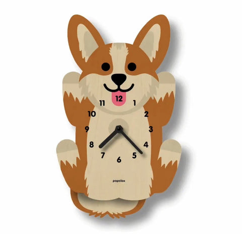 Corgi Pendulum Clock