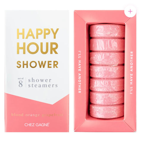 Happy Hour Shower Steamers - Blood Orange/Grapefruit