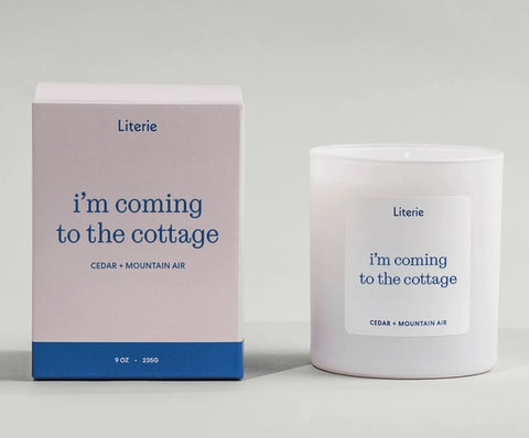 I'm coming to the cottage