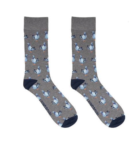Men's Pigeon Bamboo Crew Socks