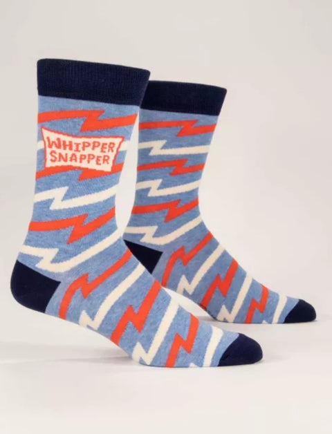 Blue Q Mens Socks Whipper Snapper